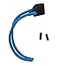 SAS Wizard Slingshot Replacement Rubber Power Bands (Magnum with Leather Pouch) (Blue)