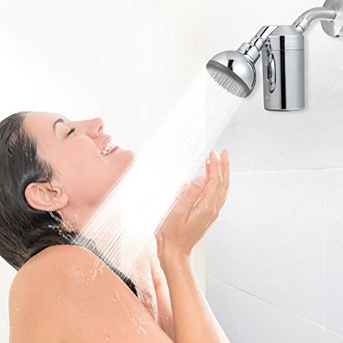 Filtro de agua para ducha de pared y cabezal antilegionela 3