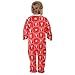 Emelivor Lobster Starfish Red Baby One-Piece Newborn Pajamas Infant Footed Pjs with Zipper for Girl Boy Kids