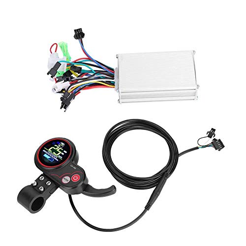 Eletric Scooter LCD Display, Controlador LCD Display Control Panel con Interruptor de Cambio Accesorio para Electric Bike Scooter(48V) Controlador de Patinete electrico