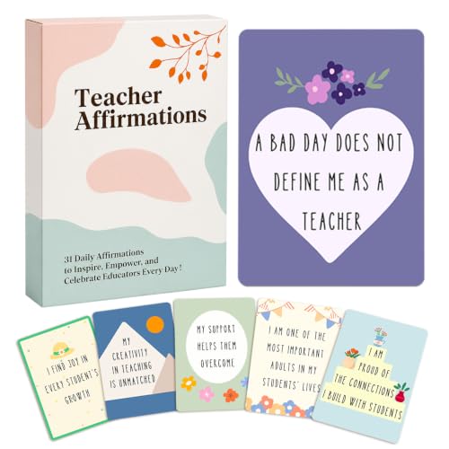 Teacher Appreciation Gifts, Teachers Affirmation...