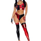 Forplay Women's Wheres Puddin Comic Book Character Costume, Multicolor, M/L