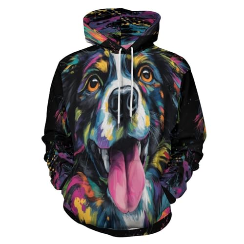 Sweat à capuche pour les amoureux des chiens cherchant un style original et une taille du S au 6XL