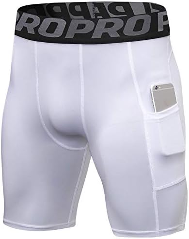 Mens Running Compression Shorts with 