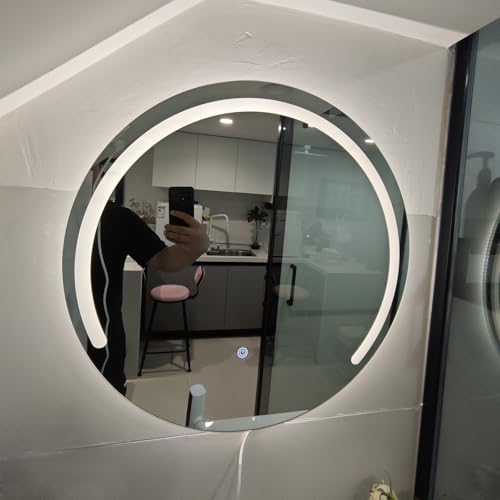 Miroir salle de bain LED intensité variable pour éviter les ombres au visage - 7