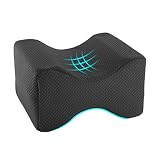 【DISEÑO CURVO ERGONÓMICO】 Esta almohada de contorno para las piernas mantiene las rodillas separadas con un espacio ideal, soporte para las piernas y las rodillas, ayudando a aliviar la espalda, las caderas, las piernas, las rodillas, la artritis y la ciática