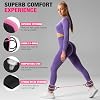Bandas de resistencia para tobillo HOXWC con puños, bandas de tobillo para entrenar, banda de resistencia para piernas, equipo de entrenamiento de glúteos para patadas y fitness de cadera, bandas de ejercicio para levantar glúteos en mujeres 8