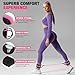 HOXWC Ankle Resistance Bands with Cuffs, Ankle Bands for Working Out, Ankle Resistance Band for Leg, Booty Workout Equipment for Kickbacks Hip Fitness Training, Exercise Bands for Butt Lift Women