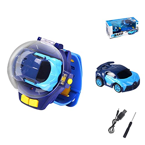 Mini relógio controle RC brinquedo carro, Carros RC removíveis no relógio, Carrinhos de brinquedo re