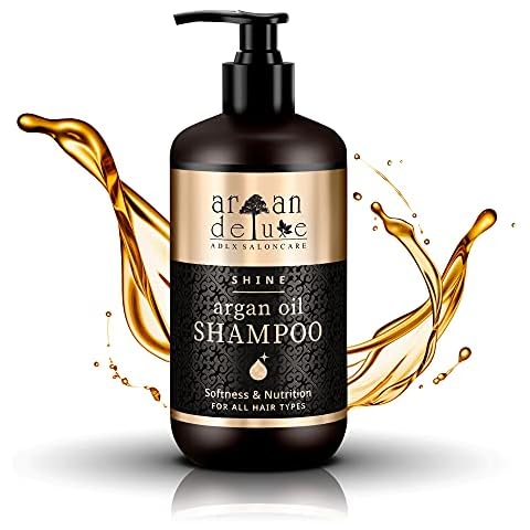 Argan Deluxe Shampoo für Damen und Herren - Arganöl Haarpflege Cover