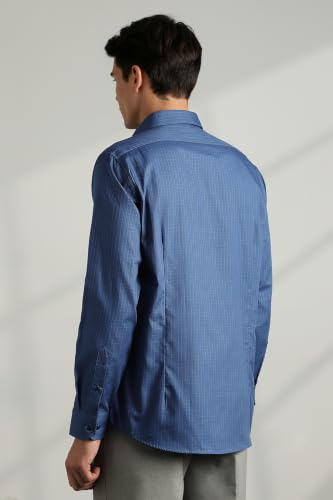 Image of Van Heusen Men's Cotton Solid Slim Fit Shirt