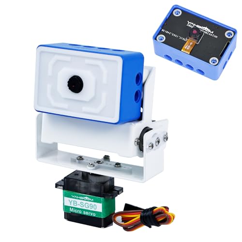 Yahboom Wi-Fi-Vision Transmission Camera Module Sensor for STM32 RaspberryPi Pico Microbit, FPV for Samrt DIY robtot, APP Control (ESP32 Camera PTZ)