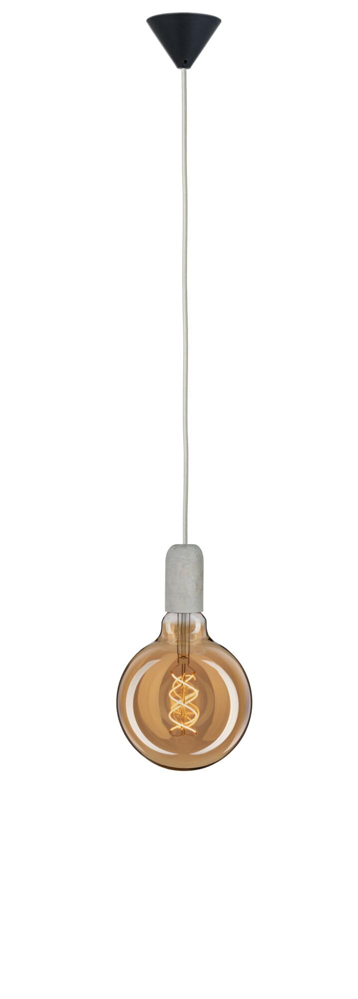 Paulmann 28869 Lampadina LED 1879 Globe 125 filamento bianco caldo 230lm 4 Watt dimmerabile dorato vintage 1800 K E27