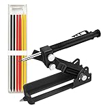 ALI2 Multifunktions-Anreißwerkzeug, Anreißwerkzeug für Holzbearbeitung, Schwarz