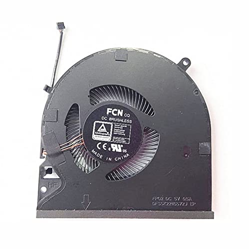 Fleshy Leaf New CPU+GPU Cooling Fan Replacement for Razer Blade 15 Advanced 2021 RZ09-0409 RZ09-0409BE RZ09-0409CE RZ09-0409AE DFS5K12304363E FPG1 DFS5K22115572J FPG2 - Image 4