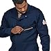Bulwark FR mens Flame Resistant Cotton/Nylon Comfortouch Deluxe overalls and coveralls workwear apparel, Navy, 44 US