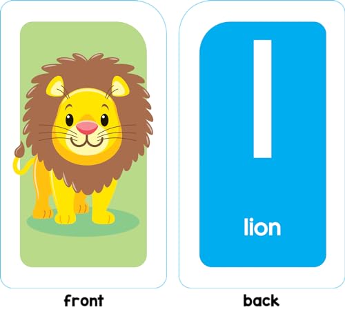 image for School Zone Alphabet Flash Cards: 56 Cards, Toddler, Preschool, Learn 