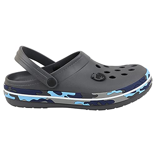 Image of NEOZ Men's Casual Clogs /Sandals with Adjustable Back Strap for Adult | Comfortable & Light Weight | Stylish & Anti-Skid | Waterproof & Daily Flipflops