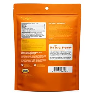 Zesty Paws Training Treats - Support Joint, Muscle, Immune Health - Fish Oil Omega 3 Fatty Acids - PB Flavor - 12oz Zesty Paws Training Treats – Support Joint, Muscle, Immune Health – Fish Oil Omega 3 Fatty Acids – PB Flavor – 12oz