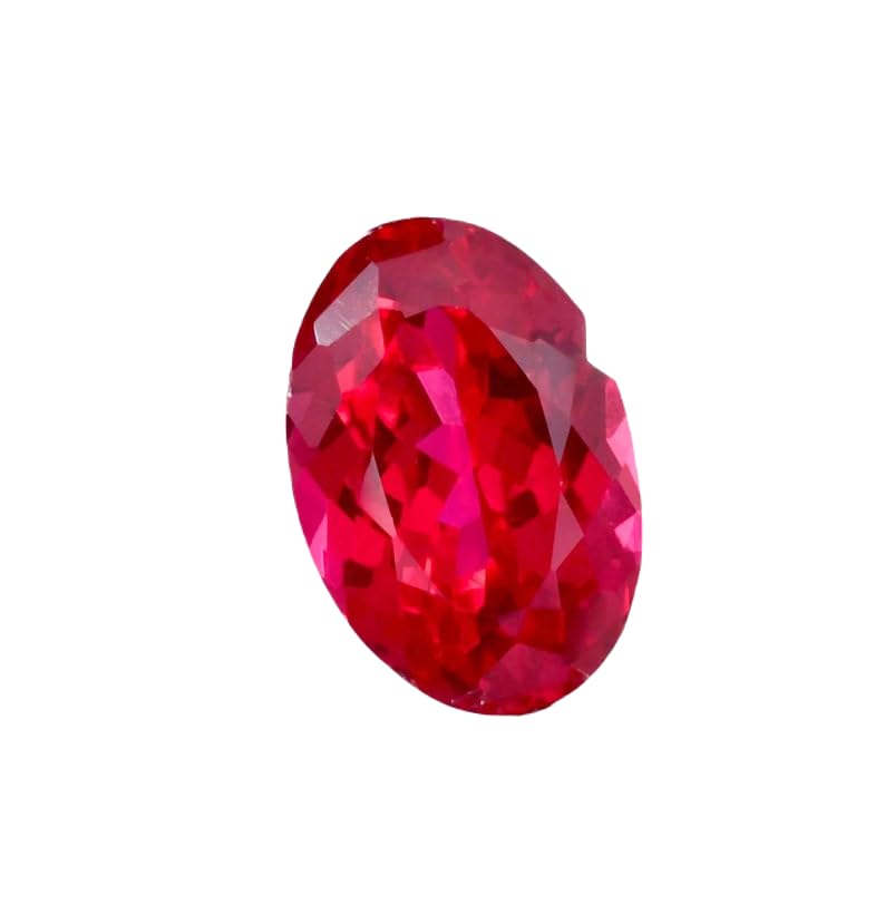 Rubis naturel ovale facetté 14x12mm idée cadeau création bague et pendentif souvenir