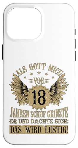 �ʔ���18�΂̒a�����uAls Gott mich vor 18 Jahren schuf�v�f�U�C���B �X�}�z�P�[�X iPhone 16 Pro Max �p