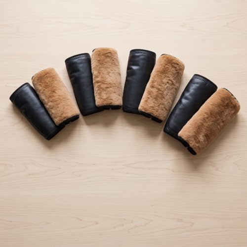 Rodilleras impermeables invierno con tres capas de pelo camello 2