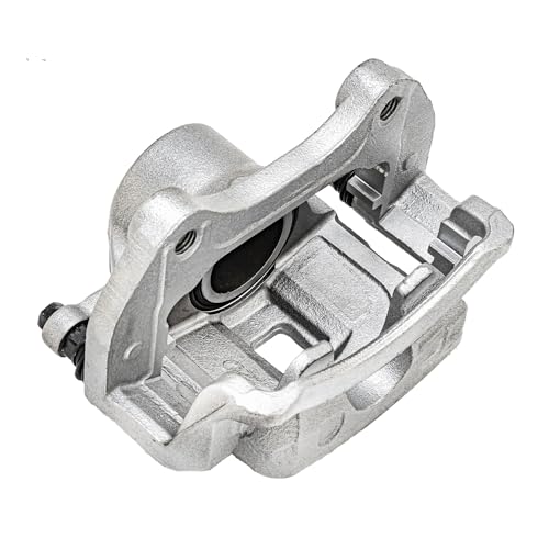 Image of Detroit Axle - Front 2pc Brake Calipers for Chevrolet Camaro Saab 9-5 | Buick LaCrosse Regal, 2 Disc Brake Calipers w /Bracket Replacement