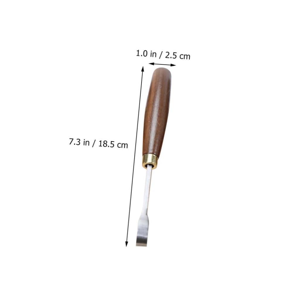 Kit Ciseaux à Bois pour Sculpture, Manches en Noyer, Menuiserie