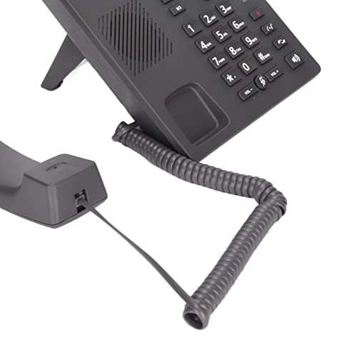 Telefone VOIP, gravação de chamadas de correio de voz SIP Phone Office Discagem rápida (Plugue dos E
