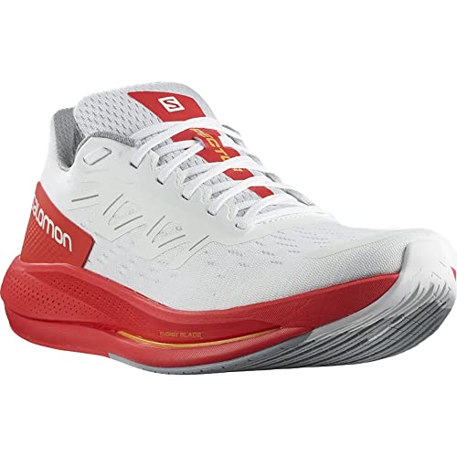 [サロモン] SPECTUR メンズ ランニングシューズ L41749000 WHITE/POPPY_RED/BLAZING_ORANGE 26.5