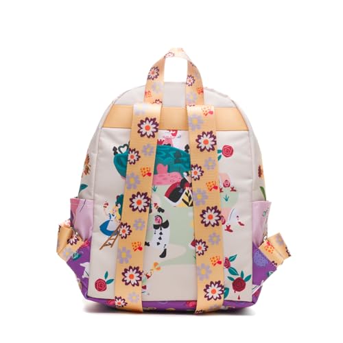 Wondapop Disney Alice in Wonderland Tea Party 13" Deluxe Nylon Mini Backpack4