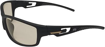 SCHWEIZER FS4 Blue Blocking Night Driving Glasses - Black Frames Light Yellow Tint