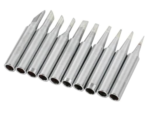 10 Ponteira 900 Mt pontas Ferro de solda e Estação Solda 936 881 702medidas variadas agulha fenda fa