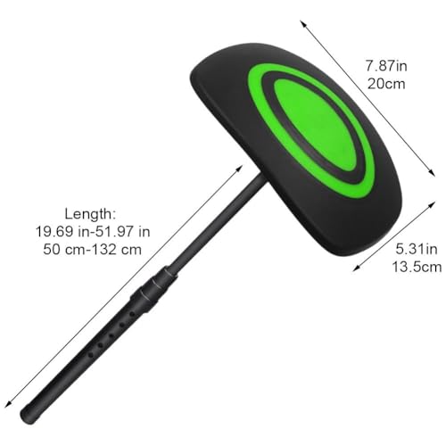 Soporte para bolsa de golf y protector de palos portátil con barra ajustable 3