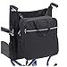 QMZDXH Multifunzionale Borsa per Sedia A Rotelle Borsa di Stoccaggio per Sedia A Rotelle per Il Trasporto Borsa da Viaggio Accessori per Anziani Disabili Borsa