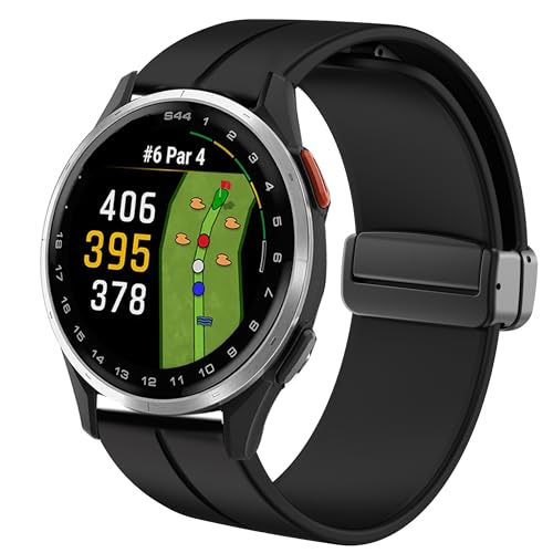 Bracelet montre 20mm étanche pour le golf compatible Garmin Approach S44