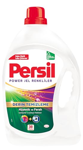 Jel Color Sıvı Çamaşır Deterjanı, Renkliler, 38 Wl, 38 Yıkama