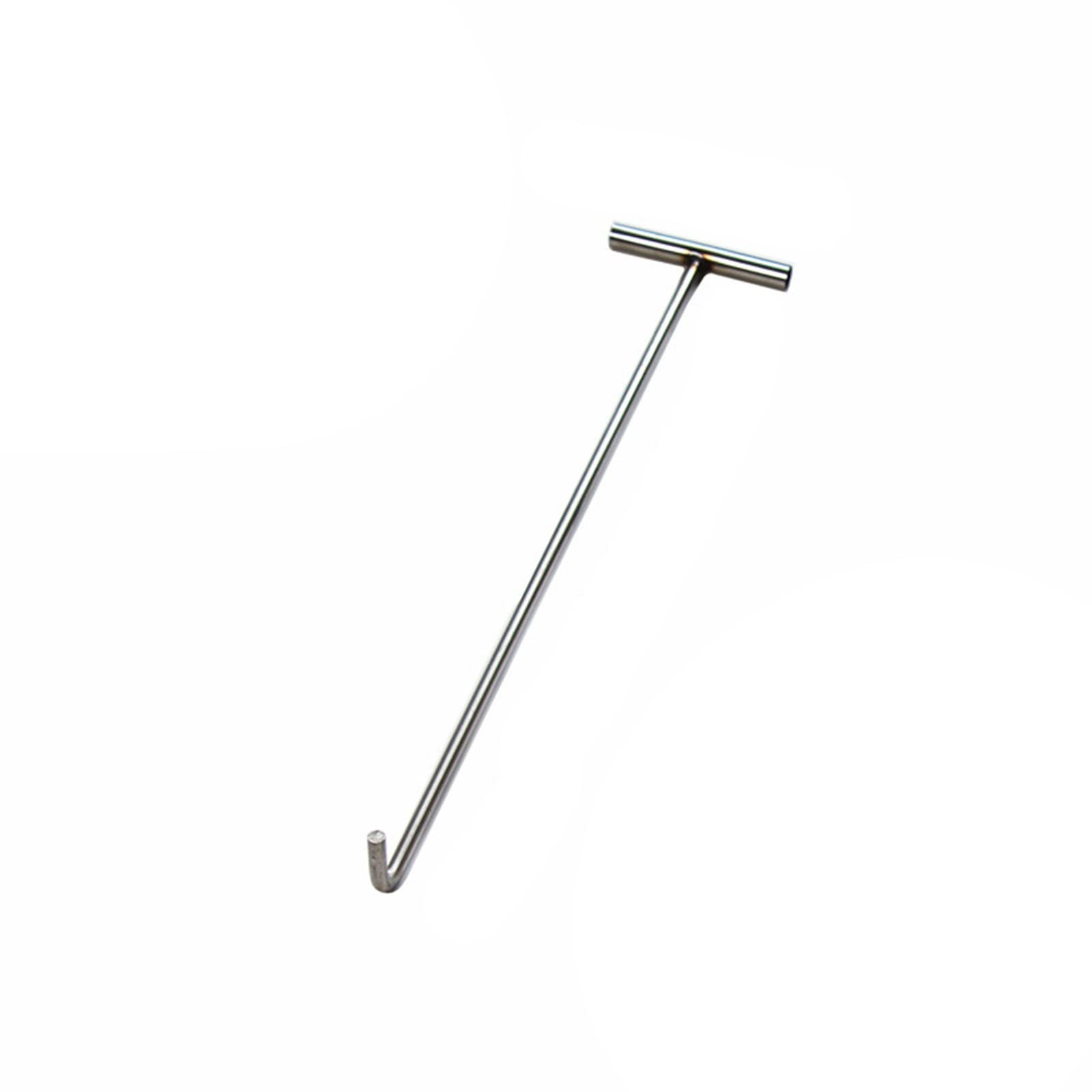 Gancho de alcantarilla de acero inoxidable de 38 a 88 cm para persiana enrollable y tapas