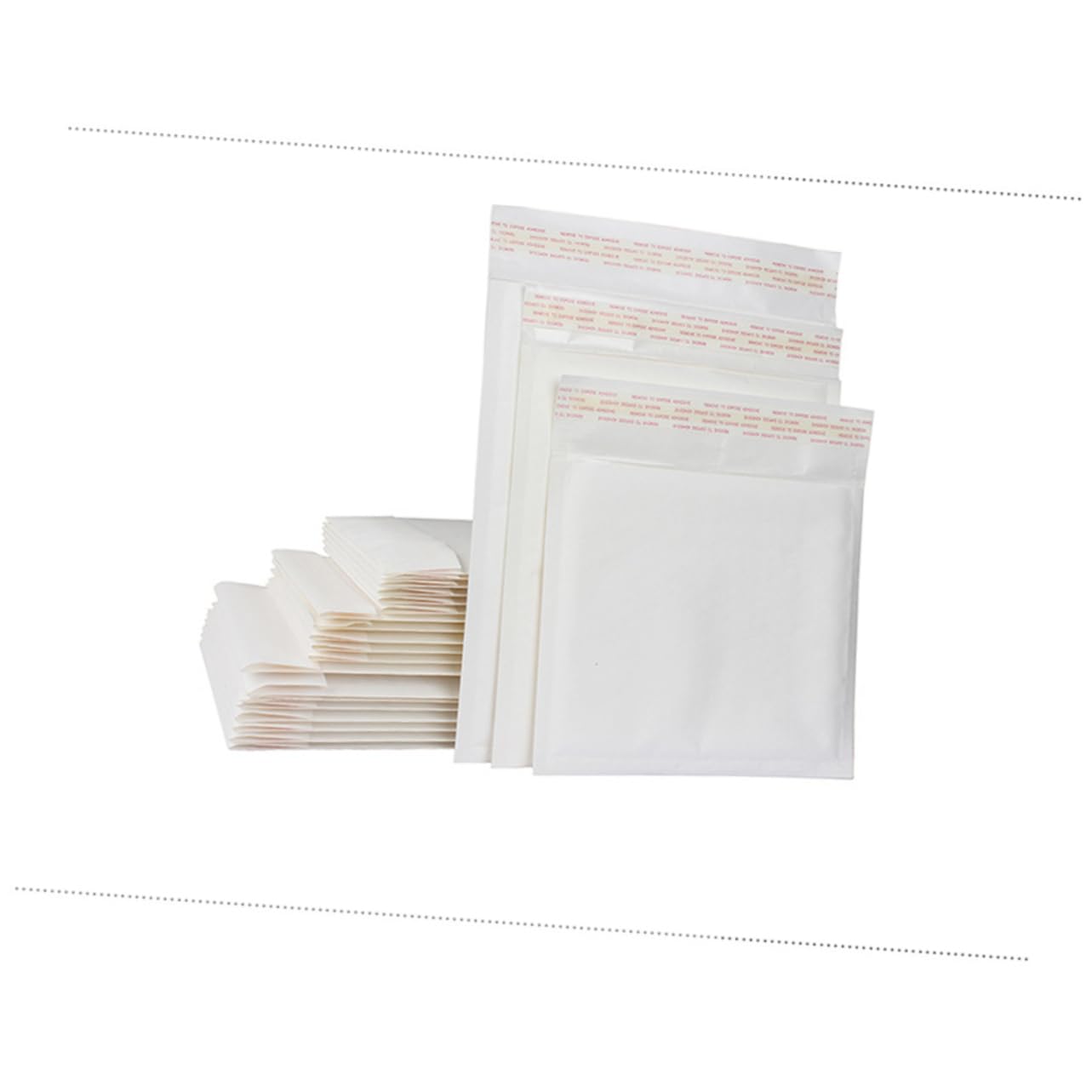 White Bubble Mailers for Home and Office Shipping Protection