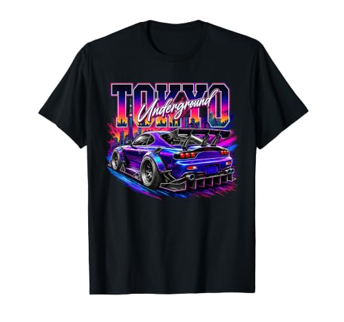 Japanese Retro Tuner Car Street Racing T-Shirt