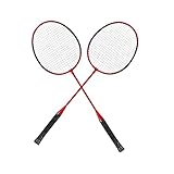 Reutilizable y portátil: la raqueta de bádminton se puede reutilizar y la bolsa adjunta es conveniente para el transporte y el almacenamiento.