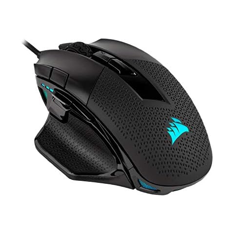 Corsair Nightsword RGB - Comfort Performance stimmbare optische ergonomische Gaming-Maus Cover