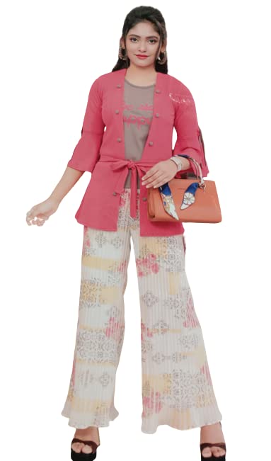 Western Dress for Girls (Palazzo with 
