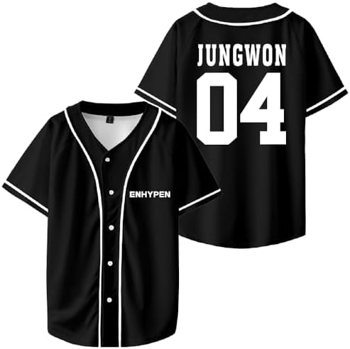 Kpop Enhypen JUNGWON Merch Baseball Jersey Shirt Indonesia | Ubuy