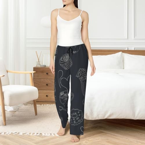Pantalon de survêtement ample cocooning pour l'après-midi thé noir - 6