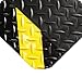 Wearwell/Tennessee Mat - 71541126133 - MAT U-SOFT DIAM-PL 2X3FT BK/YE (Each)