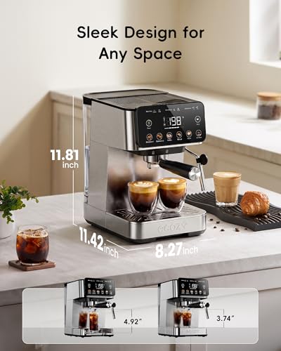 ecozy Espresso & Coffee Maker Combo