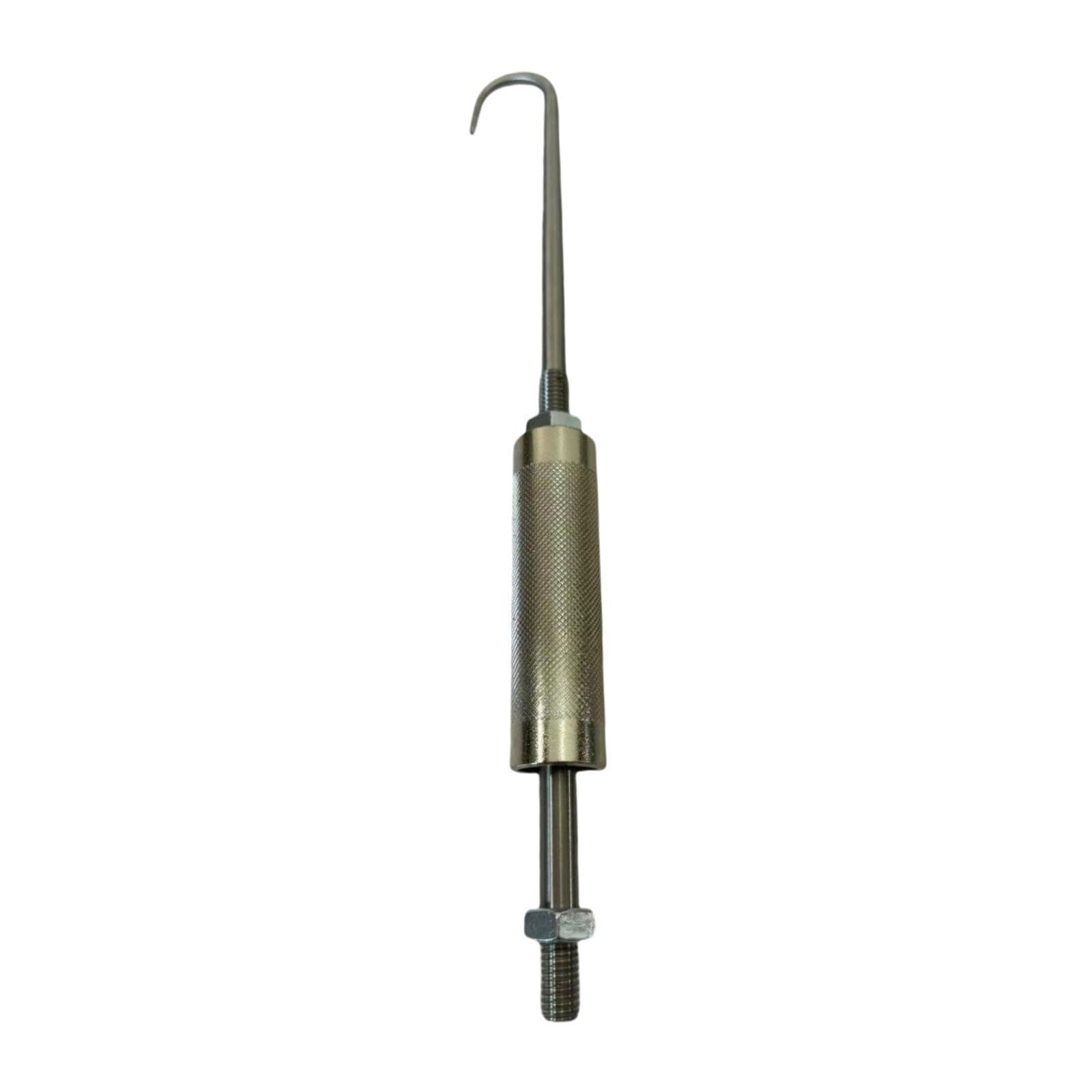 Milageto Gancho para Reparación de Trompetas, Herramienta para Reparación de Instrumentos de Latón, Soporte para Lijado de Tubos de Afinación