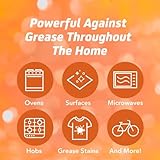 7 Piece Orange Bundle Spanish Cleaning Products Giftset Kit, Degreaser, Scent Booster, Floor Cleaner, Liquid Air Freshener Drops, Sensations Fabric Softener, Laundry Detergent, White Jasmine - Image 2