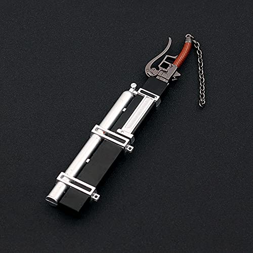 Ghhnb Anime Attack On Titan Sword Model Keychain,For Eren Jäger,Cosplay Prop Accessory,Sword Weapon Model Metal Keychain For Anime Lovers, Black, 22Cm #TOP4